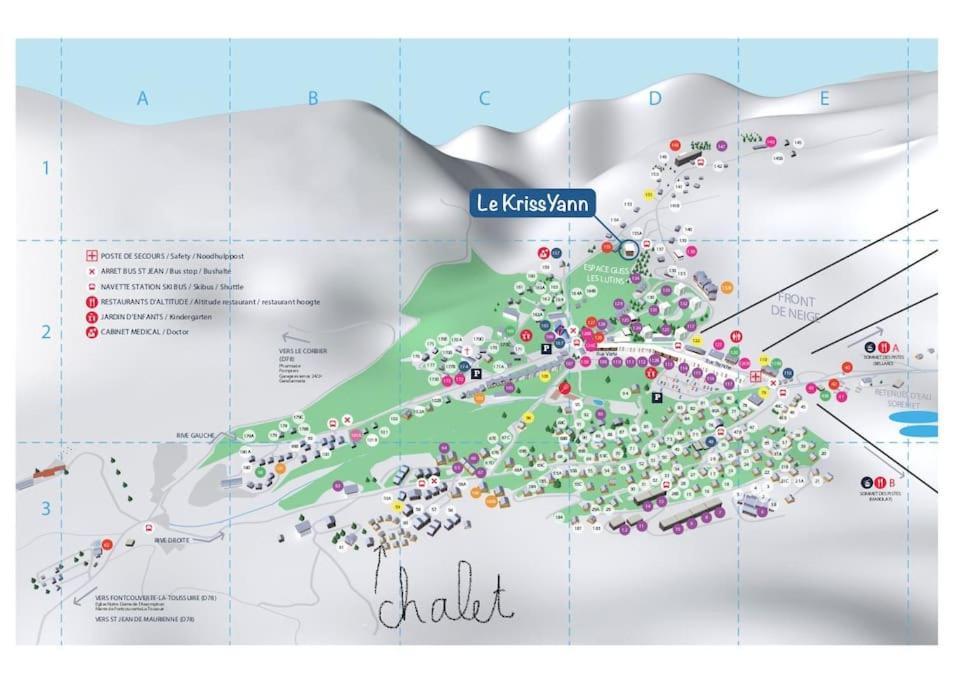Chalet Savoyard Independant Fontcouverte-la-Toussuire المظهر الخارجي الصورة